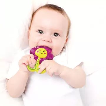 Baby Clementoni: Inel de dentiție răcibil în formă de floare - .foto