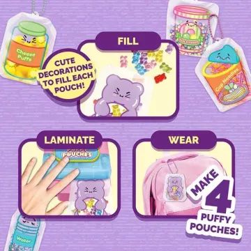 Puffy Poaches: Set de design cu charmuri pufoase – magazin mic - .foto