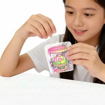 Puffy Pouches: conjunto de charms fofos - lojinha - .Imagem