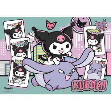 Clementoni: puzzle Kuromi – 104 elementy - .zdjęcie 