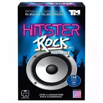 Joc de societate HITSTER – Magyarock cu 150 de hituri rock maghiare - în limba maghiară - .foto
