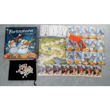 Il compare lupo e la melodia perduta, gioco da tavolo - .immagine