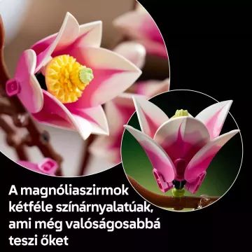 LEGO® Botanicals Ramuri de magnolie 11510 AMBALAJ DETERIORAT - .foto