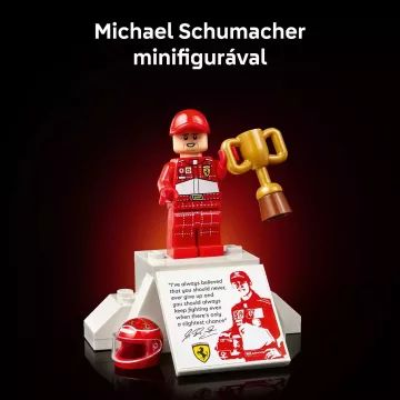 LEGO® Icons Ferrari F2004 și Michael Schumacher 11375 - AMBALAJ DETERIORAT - .foto