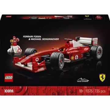 LEGO® Icons Ferrari F2004 și Michael Schumacher 11375 - AMBALAJ DETERIORAT - .foto