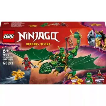 LEGO® NINJAGO® Lloyd dragonul verde de pădure 71829 AMBALAJ DETERIORAT - .foto