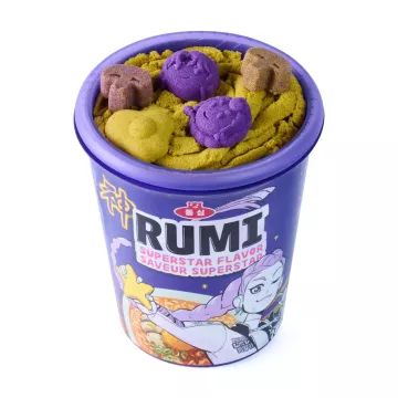 Nisip Kinetic - surpriză Kpop Ramyeon - .foto