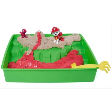 Kinetic Sand: Tlapková patrola sada kinetického písku s figurkami Marshalla a dinosaura - .obrázek