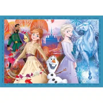 Regatul de Gheață: puzzle 4 în 1 - .foto