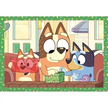 Bluey: puzzle 4 em 1 - .Imagem