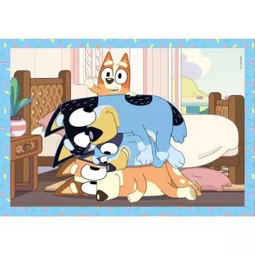 Bluey: puzzle 4 em 1 - .Imagem