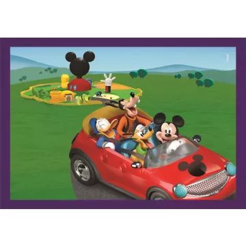 La casa de Mickey Mouse: rompecabezas 4 en 1 - .imagen