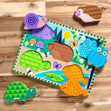 Melissa & Doug: Tapintós kirakó - . kép