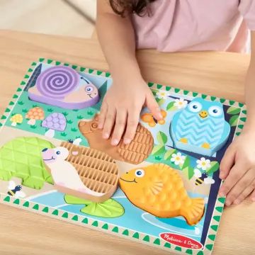 Melissa & Doug: Tapintós kirakó - . kép