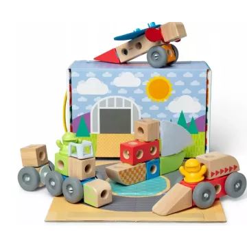 Melissa & Doug: Blockables - Set vehicule - .foto