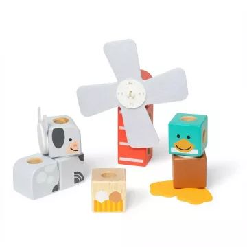 Melissa & Doug: Blockables - Set prieteni de la fermă - .foto