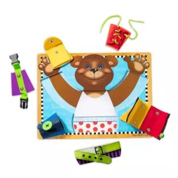 Melissa & Doug: Alapvető készségek tábla - . kép