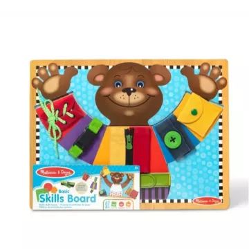 Melissa & Doug: Alapvető készségek tábla - . kép