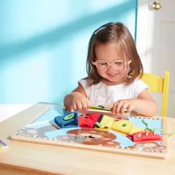 Melissa & Doug: Tablă pentru abilități de bază - .foto