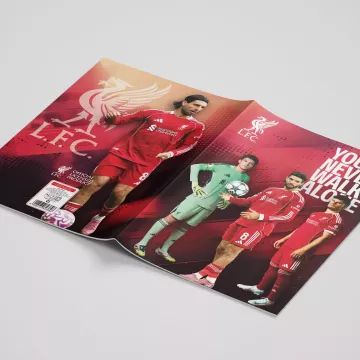 Liverpool: Caiet cu pătrățele - format A4, diverse modele - .foto