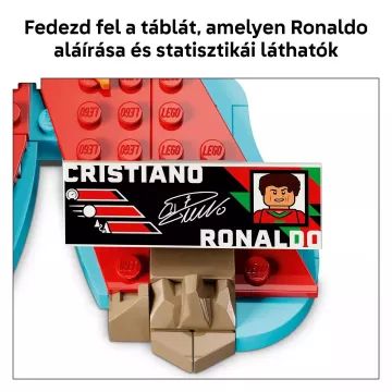 LEGO® Editions Cristiano Ronaldo – A futball legjobb pillanatai 43012 - CSOMAGOLÁSSÉRÜLT - . kép