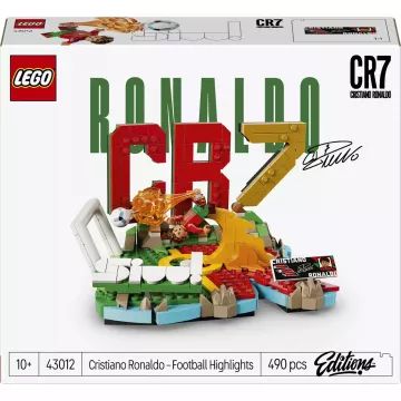 LEGO® Editions Cristiano Ronaldo – A futball legjobb pillanatai 43012 - CSOMAGOLÁSSÉRÜLT - . kép