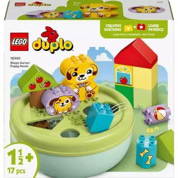 LEGO DUPLO MY FIRST: Formaválogató:Kutyusház 10441 CSOMAGOLÁSSÉRÜLT - . kép