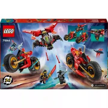 LEGO NINJAGO: Vehicul ninja de luptă 71844 AMBALAJ DETERIORAT - .foto