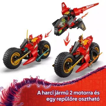 LEGO NINJAGO: Vehicul ninja de luptă 71844 AMBALAJ DETERIORAT - .foto