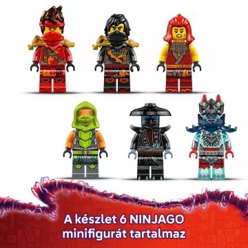 LEGO NINJAGO: Vehicul ninja de luptă 71844 AMBALAJ DETERIORAT - .foto