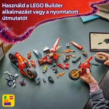 LEGO NINJAGO: Vehicul ninja de luptă 71844 AMBALAJ DETERIORAT - .foto