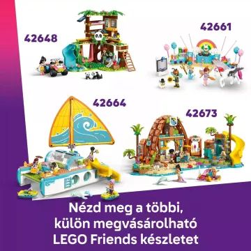 LEGO FRIENDS: Botanikus kávéház és virágbolt 42671 CSOMAGOLÁSSÉRÜLT - . kép