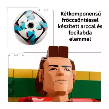 LEGO® Editions Cristiano Ronaldo – Futball-legenda 43016 CSOMAGOLÁSSÉRÜLT - . kép
