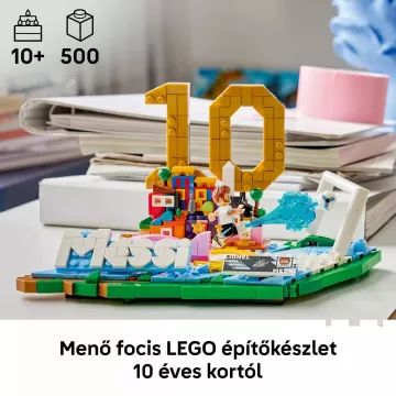 LEGO® Editions Lionel Messi – A futball legjobb pillanatai 43011 CSOMAGOLÁSSÉRÜLT - . kép