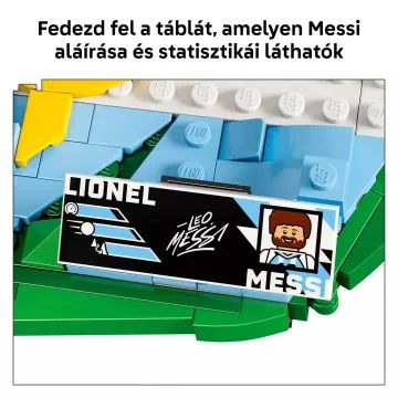 LEGO® Editions Lionel Messi – A futball legjobb pillanatai 43011 CSOMAGOLÁSSÉRÜLT - . kép
