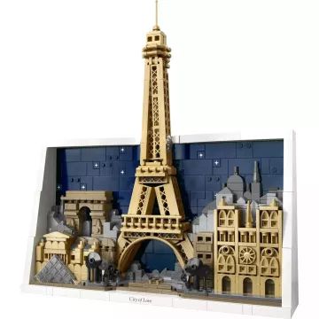 LEGO® Architecture Párizs – a szerelem városa 21064 CSOMAGOLÁSSÉRÜLT - . kép