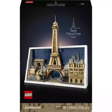 Lego Architecture: Paris - orașul iubirii 21064 AMBALAJ DETERIORAT - .foto
