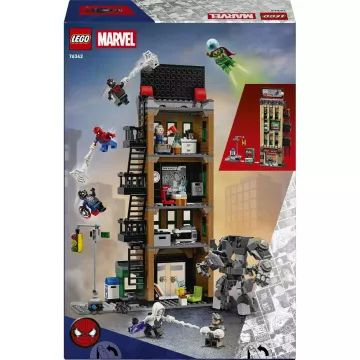 Lego S.H.: Spider-Man vs. Mysterio: Ziarul Daily Bugle 76342 AMBALAJ DETERIORAT - .foto