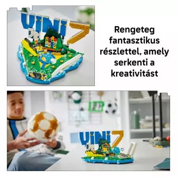 LEGO Editions Sports: Vini Jr. – Cele mai bune momente din fotbal 43027 AMBALAJ DETERIORAT - .foto