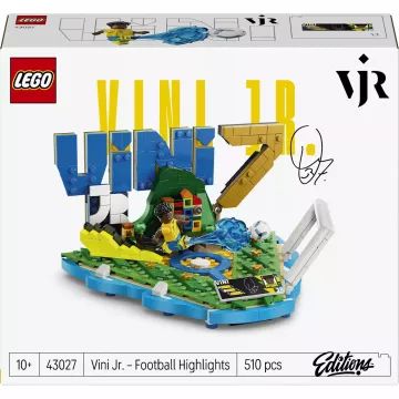 LEGO® Editions Vini Jr. – A futball legjobb pillanatai 43027 CSOMAGOLÁSSÉRÜLT - . kép
