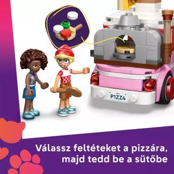 LEGO FRIENDS: Rulotă de pizza 42694 AMBALAJ DETERIORAT - .foto