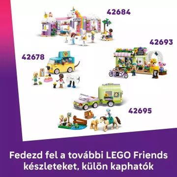 LEGO FRIENDS: Rulotă de pizza 42694 AMBALAJ DETERIORAT - .foto