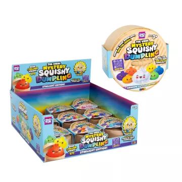 Dumpling Squishy meglepetés -Szivárvány - . kép