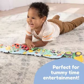 John Deere: Farmtól az asztalig puha babafoglalkoztató könyv - kétoldalas - . kép