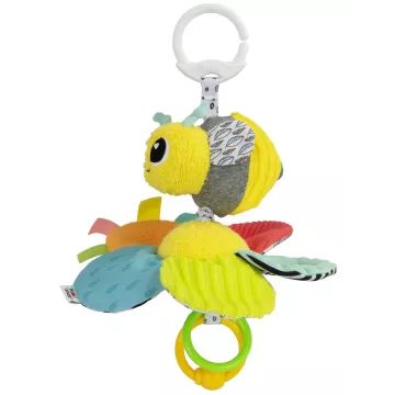 Lamaze: Buzzy, albinuța harnică - jucărie pentru bebeluși agățabilă - .foto