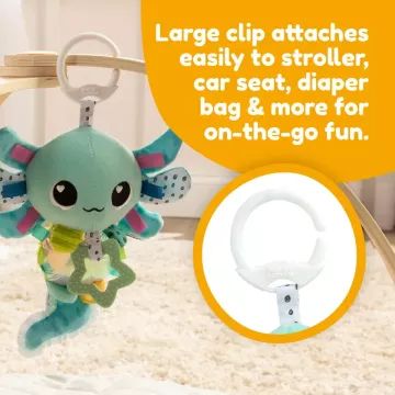 Lamaze: Alíz, a kis axolotl bébijáték - felakasztható - . kép