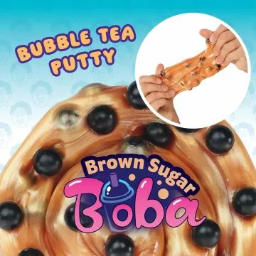 Crazy Aaron : Pâte à modeler intelligente Brown Sugar Boba - .image