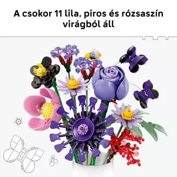 Μπουκέτο λουλουδιών LEGO® Botanicals Olivia Rodrigo 11507 - .εικόνα