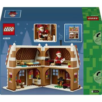 Căsuță de turtă dulce LEGO® Iconic de sărbători 40809 - .foto