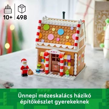 Căsuță de turtă dulce LEGO® Iconic de sărbători 40809 - .foto